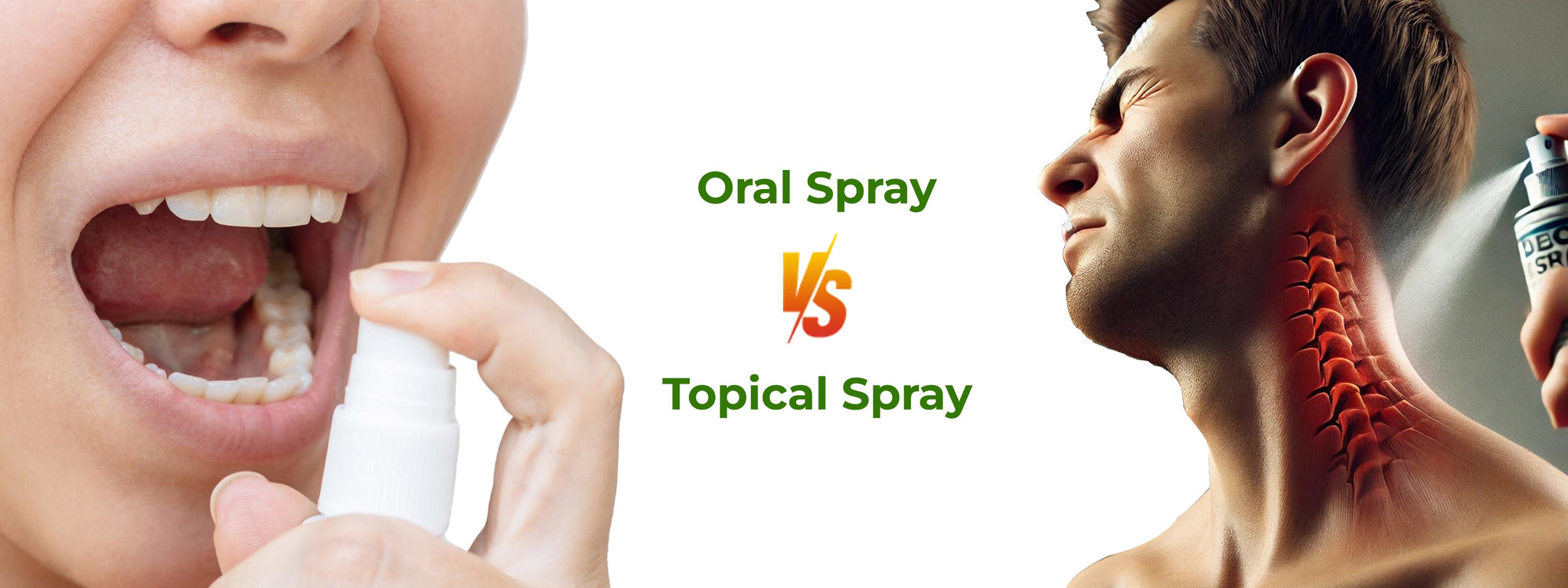 Why Oral Sprays Are Better Than Topical Sprays and Pain Relief Sprays