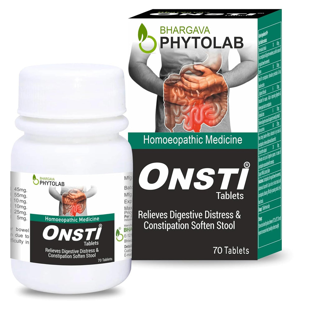 Onsti Tablet Relieves Digestive Distress & Constipation